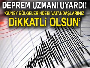 Deprem uzmanı Kadir Sütçü‘den uyarı
