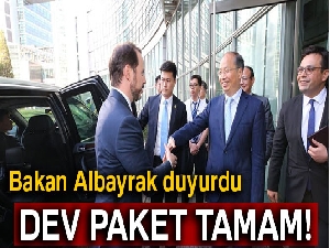 Hazine ve Maliye Bakanı Albayrak: 'Çin seyahatimizdeki görüşmelerimiz meyvesini verdi'