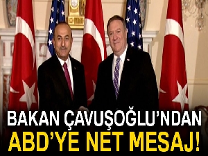 Çavuşoğlu ile Pompeo görüşmesinde kimsenin tehdidine boyun eğilmeyeceği vurgulandı