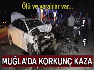 2 otomobil kafa kafaya çarpıştı: 2 ölü, 4 yaralı