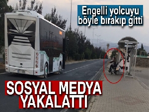 Engelliyi almayan şoföre 2 bin TL ceza