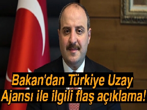 Bakan Varank: 'Türkiye Uzay Ajansı uluslararası ilişkileri yürütecek bir yapıda olacak'