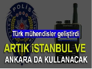 Ankara ve İstanbul polisi için milli kriptolu telsiz