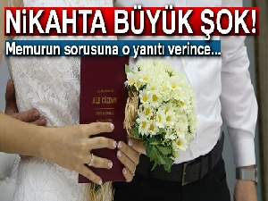 Gelin ‘hayırlısı’ kelimesini tamamlayamayınca nikah kıyılmadı