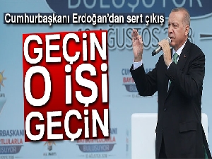 Cumhurbaşkanı Erdoğan: 'Neymiş, dövizmiş, neymiş kurmuş, geçin o işi geçin'