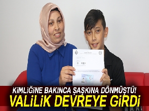 Kimliğine annesinin fotoğrafı basılan çocuk, sınava girebilecek