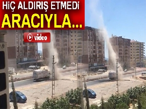 Hatay’da kamyon şoförü hortuma kafa tuttu