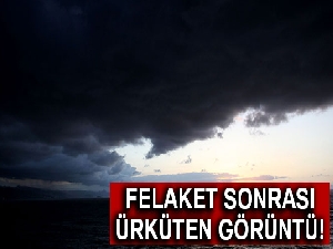 Yağmur bulutları yeniden Karadeniz üstünde