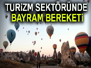 Turizm sektöründe bayram bereketi
