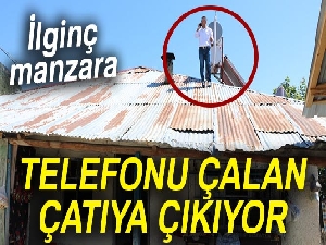 Bu mahallede telefon çekmiyor