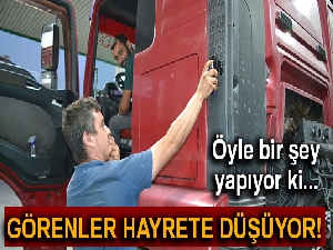 Afyonkarahisarlı tır şoförü yaptığıyla herkesi şaşırttı