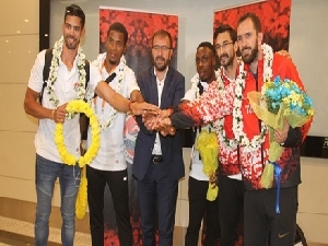 Atletizm Milli Takımı yurda döndü