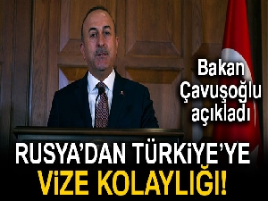 Son dakika... Bakan Çavuşoğlu: 'Rusya ile vizelerin kaldırılması konusunda prensipte anlaştık'