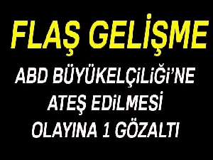 ABD Büyükelçiliği'ne silahlı saldırı gerçekleştiren 2 kişi gözaltına alındı