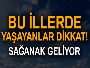Meteoroloji'den sağanak yağış uyarısı |22 Ağustos Çarşamba yurtta hava durumu