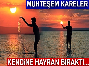 Bozkırın plajında kart postallık fotoğraflar