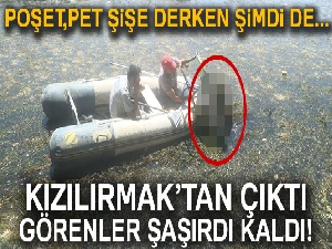 Kızılırmak’tan çıkanlar şaşırttı