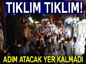 Kuşadası'nda adım atacak yer kalmadı