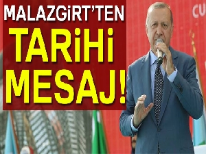 Erdoğan, 'Bu bir işaret fişeği' dedi, Ahlat’a 'Cumhurbaşkanlığı köşkü' müjdesini verdi