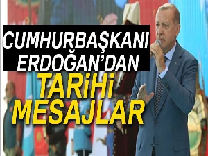 Cumhurbaşkanı Erdoğan Malazgirt’te