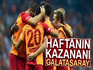 Haftanın kazananı Galatasaray