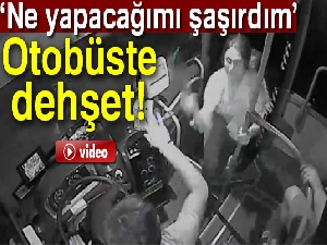 Otobüste çantasını unuttu, şoförü darp etti