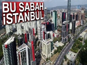 Gökdelenler dev Türk bayraklarıyla donatıldı...