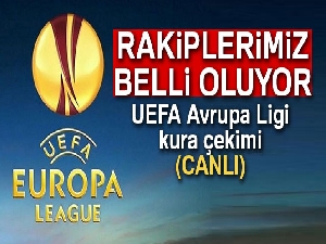 Son dakika... Fenerbahçe, Beşiktaş ve Akhisarspor'un rakipleri belli oldu