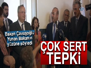 Bakan Çavuşoğlu'ndan Yunanistan'a darbeci mesajı