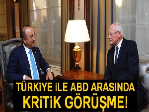 Dışişleri Bakanı Çavuşoğlu, ABD’nin Suriye Özel Temsilcisi Jeffrey’i kabul etti