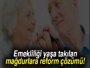 Emeklilikte yaşa takılana formül