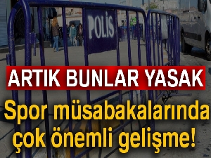 Spor müsabakalarında güvenlik risk analizine göre planlanacak