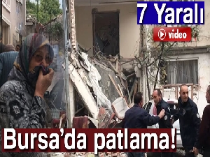 Bursa'da patlama