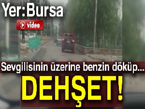 Sevgili dehşeti kamerada
