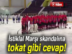 'İstiklal Marşı' skandalına tokat gibi cevap!
