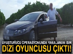 Dizi oyuncusu uyuşturucudan tutuklandı