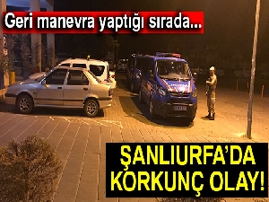 Geri manevra yaptığı aracıyla kızını ezdi