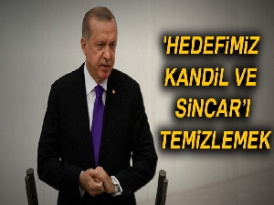 'Hedefimiz Kandil ve Sincar'ı temizlemek
