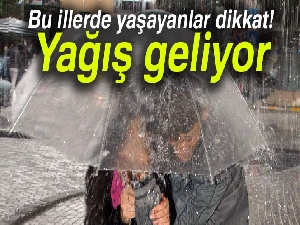 Bu illerde yaşayanlar dikkat! Yağış geliyor |4 Ekim yurtta hava durumu