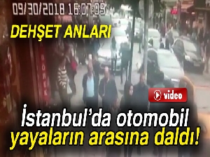 Polisten kaçan uyuşturucu satıcısı araçla vatandaşların arasına daldı