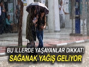 Bu illerde yaşayanlar dikkat! Sağanak yağış geliyor |6 Ekim yurtta hava durumu