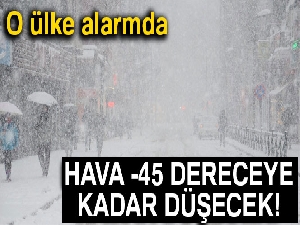 Kanada'da kış alarmı: sıcaklıklar eksi 45 dereceye kadar düşecek