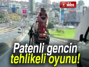 Patenli gencin karayolunda ölümle dansı