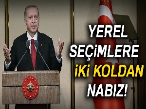 Yerel seçimlere iki koldan nabız