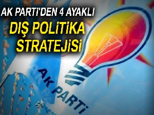 AK Parti'den 4 ayaklı yeni dış politika stratejisi