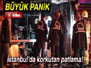 İstanbul'da korkutan patlama: 2 yaralı