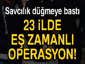 FETÖ'nün TSK yapılanması soruşturmasında 34 gözaltı kararı