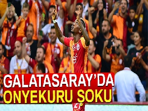 Galatasaray'da Onyekuru şoku