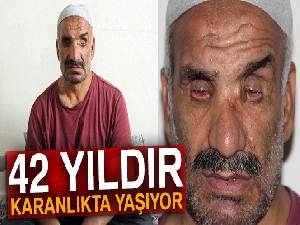Geçirdiği trafik kazası sonrası 42 yıldır karanlıkta yaşıyor