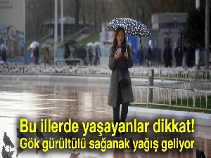 Bu illerde yaşayanlar dikkat! Gök gürültülü sağanak yağış geliyor |20 Ekim yurtta hava durumu